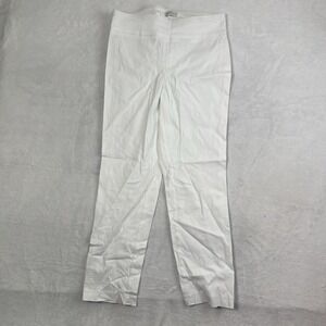 NWOT Van Heusen‎ Stretch Extensible White Dress Pants Women's 6 Regular